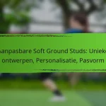 Aanpasbare Soft Ground Studs: Unieke ontwerpen, Personalisatie, Pasvorm