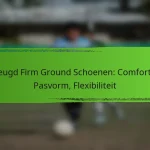 Jeugd Firm Ground Schoenen: Comfort, Pasvorm, Flexibiliteit