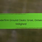 Kinderfirm Ground Cleats: Groei, Ontwerp, Veiligheid