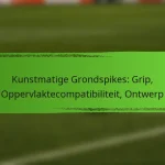 Kunstmatige Grondspikes: Grip, Oppervlaktecompatibiliteit, Ontwerp