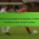 Lichte Kunstmatige Grondspikes: Snelheid, Wendbaarheid, Responsiviteit