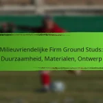Milieuvriendelijke Firm Ground Studs: Duurzaamheid, Materialen, Ontwerp