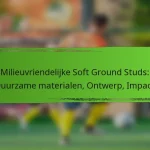Milieuvriendelijke Soft Ground Studs: Duurzame materialen, Ontwerp, Impact