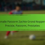 Smalle Pasvorm Zachte Grond Noppen: Precisie, Pasvorm, Prestaties