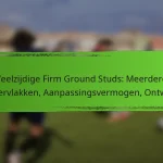 Veelzijdige Firm Ground Studs: Meerdere oppervlakken, Aanpassingsvermogen, Ontwerp