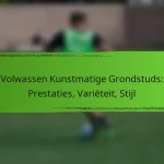 Volwassen Kunstmatige Grondstuds: Prestaties, Variëteit, Stijl