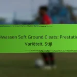 Volwassen Soft Ground Cleats: Prestaties, Variëteit, Stijl